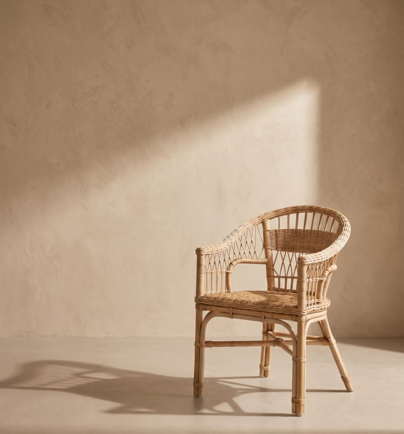 Chaise Palma, rotin naturel – vue produit