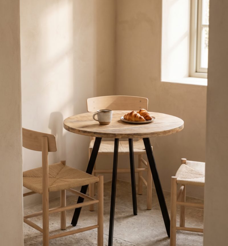 Table Bistro, manguier – en situation
