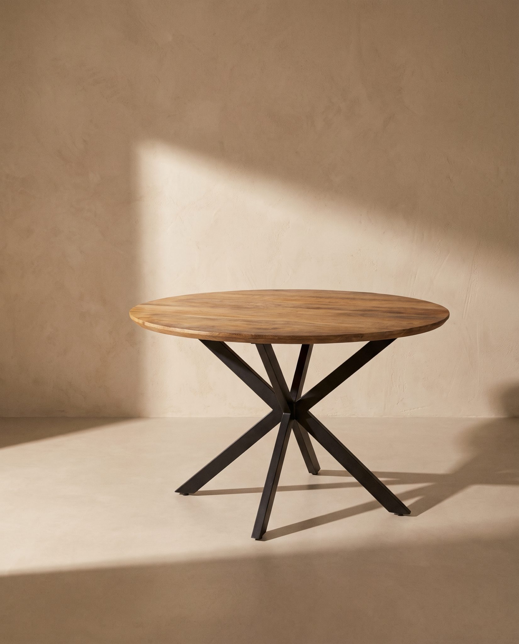 Table à manger Rondo, manguier – vue produit