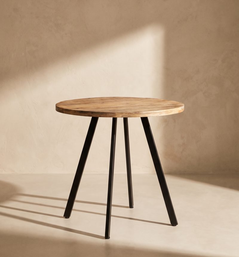 Table Bistro, manguier – vue produit
