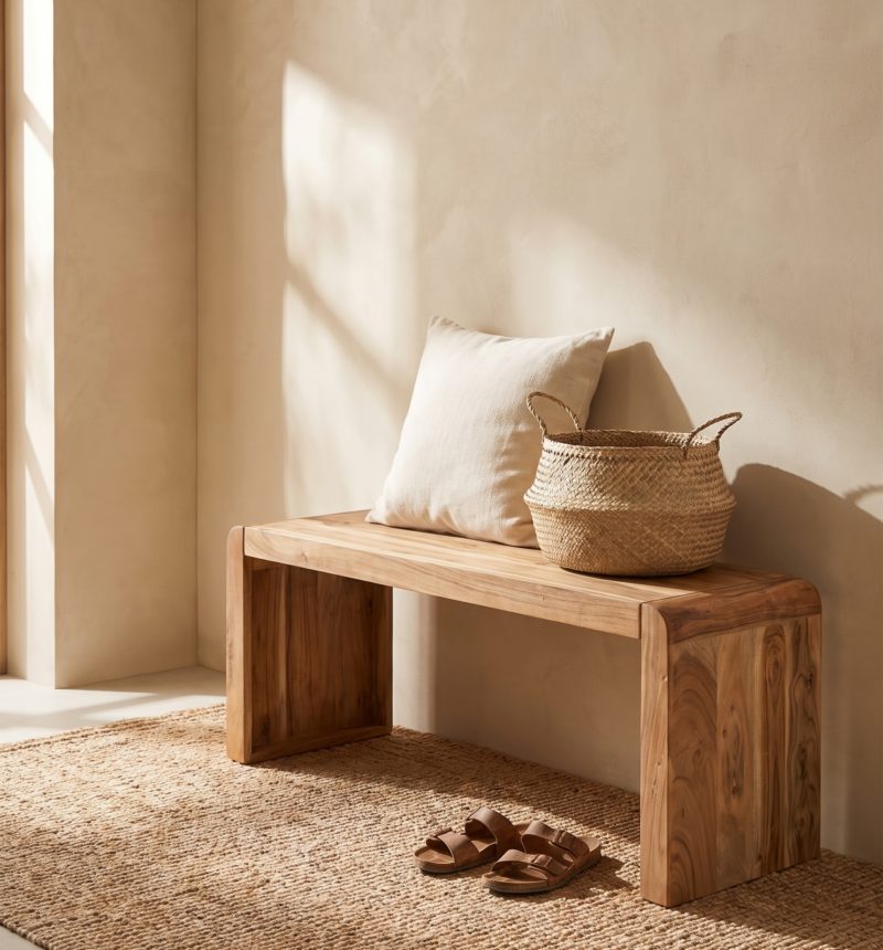 Banc Ando, acacia – en situation