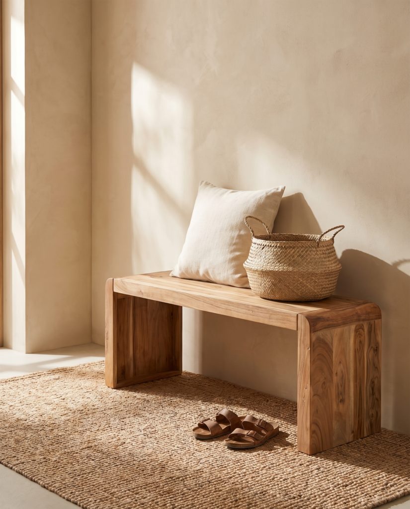 Banc Ando, acacia – en situation