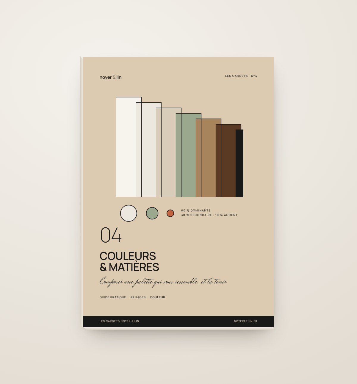 Carnet n°4 — Couleurs & matières