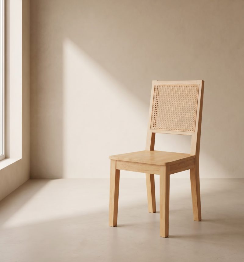 Chaise Louna, cannage – vue produit