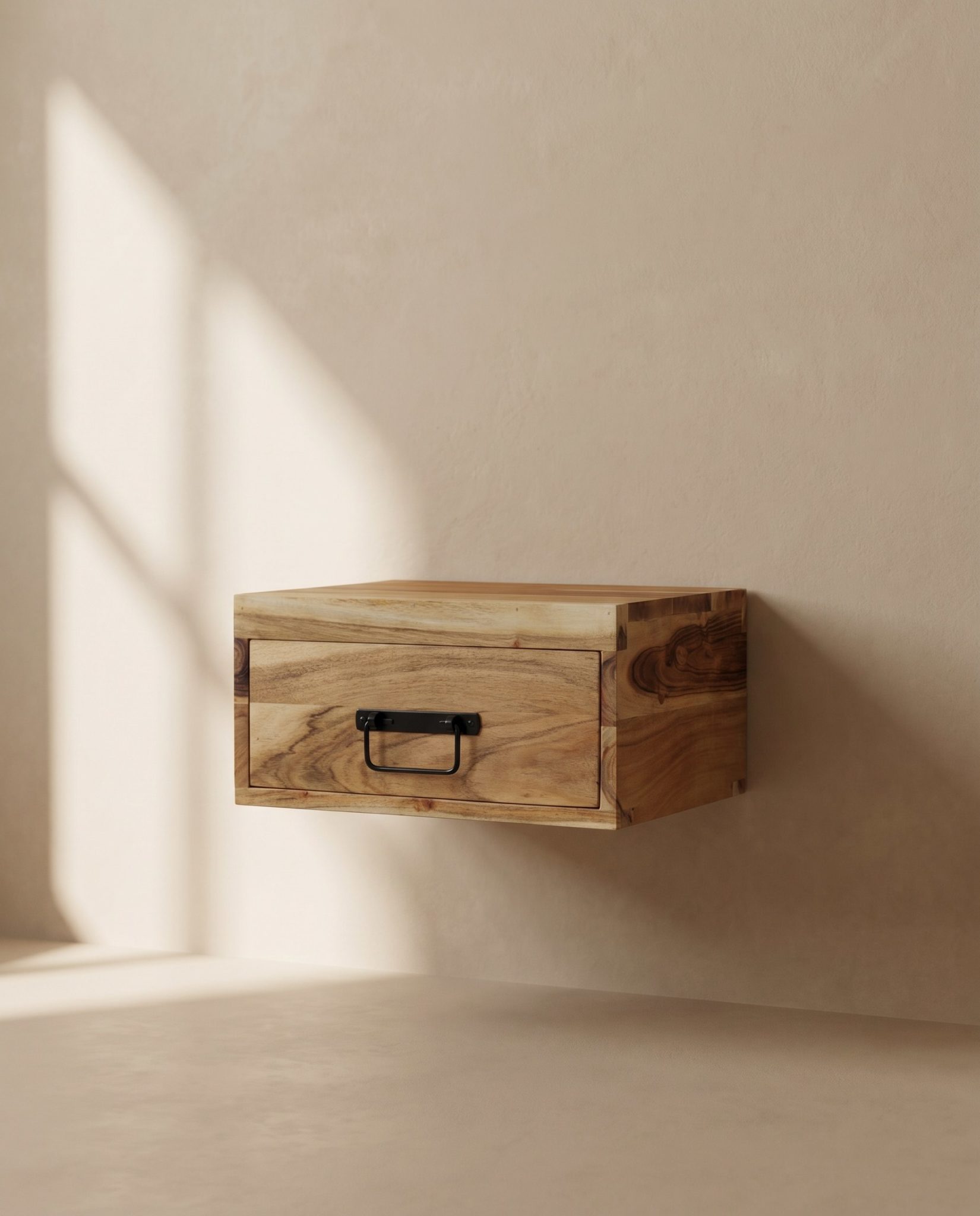 Chevet mural Nami, acacia – vue produit