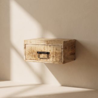Chevet mural Rio, manguier brut – vue produit