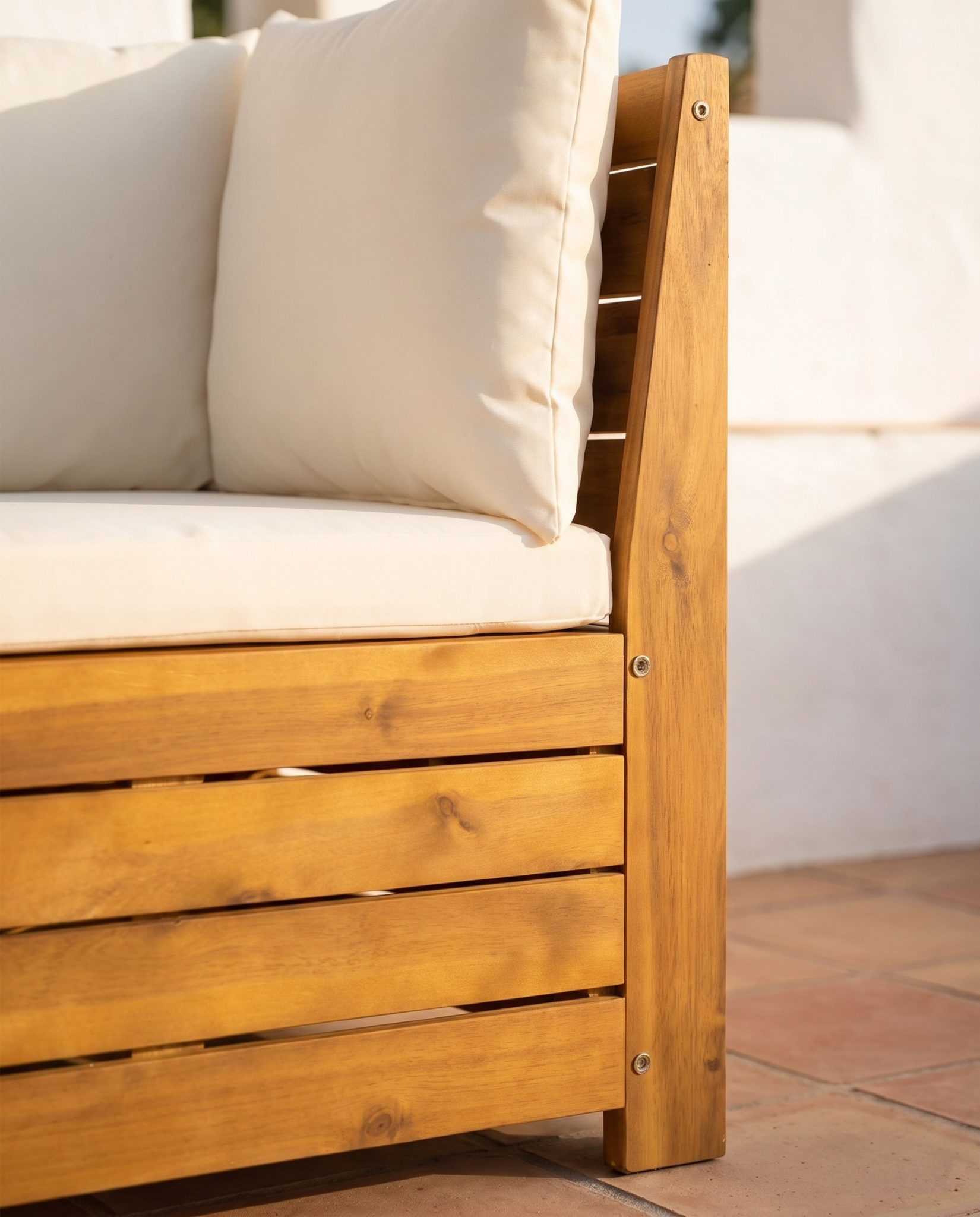 Duo de jardin Sol, acacia – détail