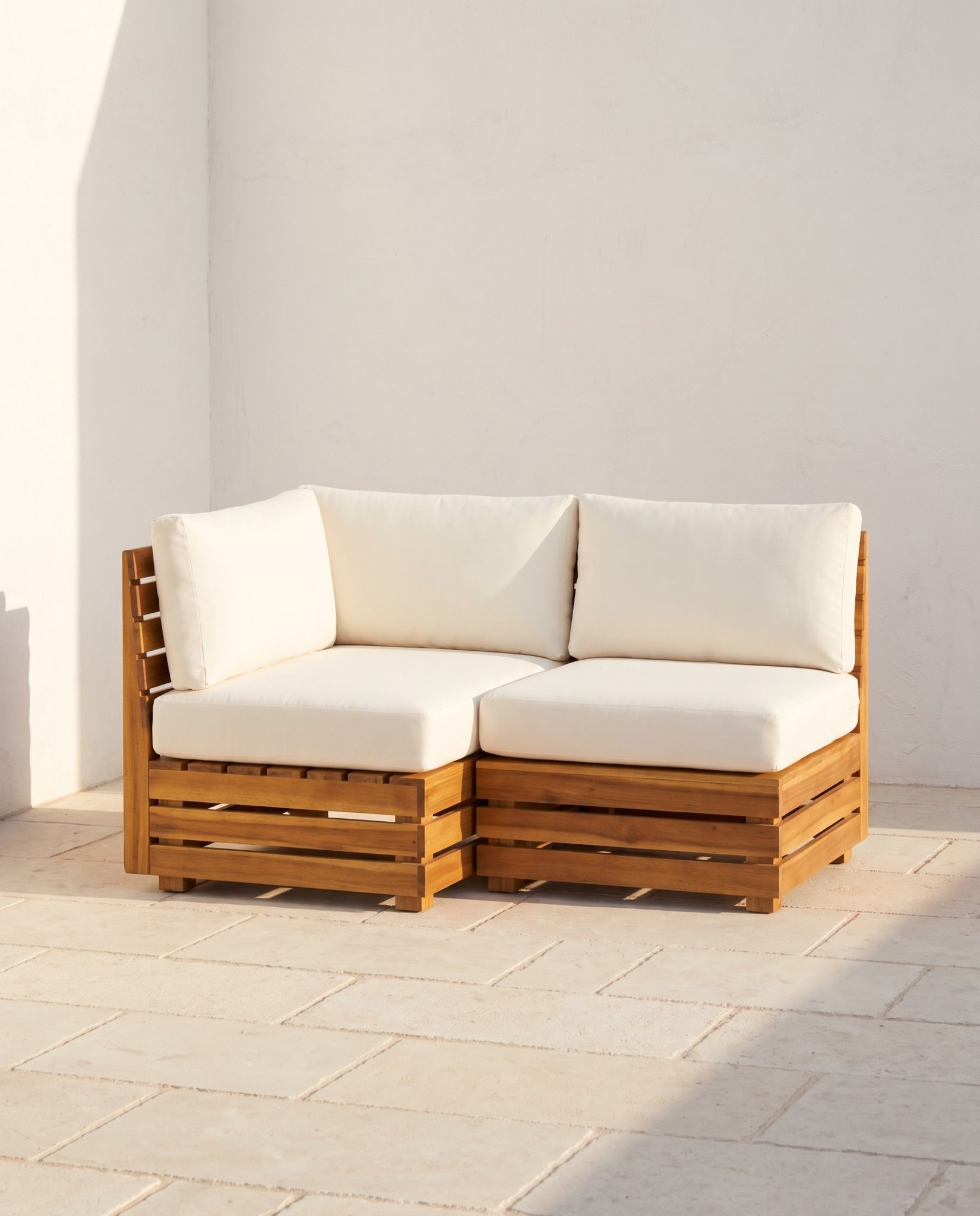Duo de jardin Sol, acacia – vue produit