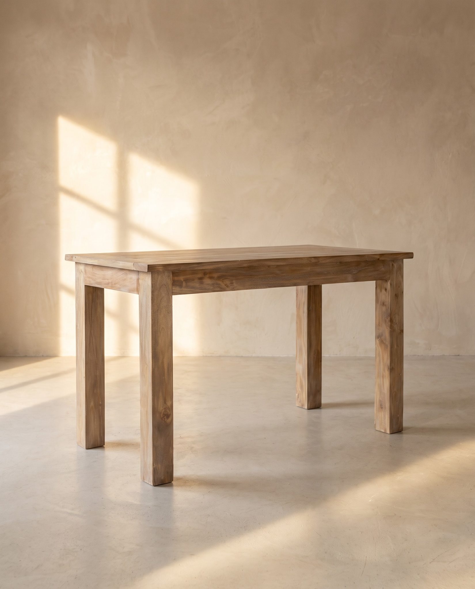 Table à manger Kaya, acajou – vue produit